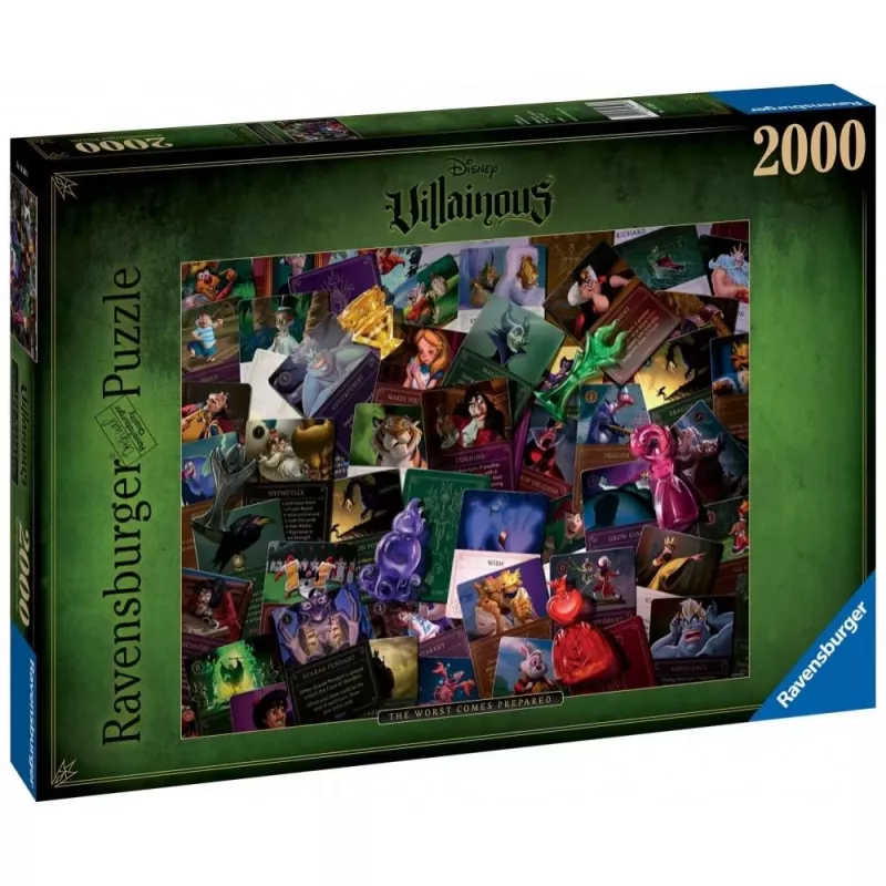 Puzzle Disney Villainous - Les Méchants Disney - En quête de jeux