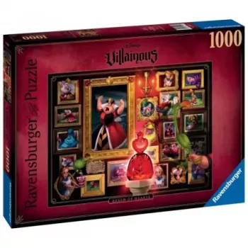 Puzzle Disney Villainous - La reine de cœur - En quête de jeux