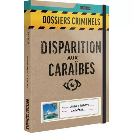 Jeu d'enquête Dossiers Criminels : Disparition aux Caraïbes - En quête de jeux