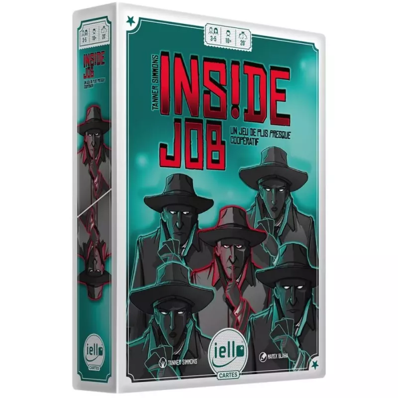 Jeu semi-coopératif Inside Job - Qui trahira sans se faire repérer ? - En quête de jeux