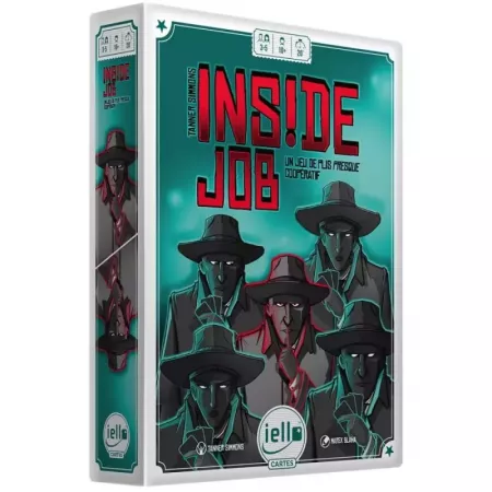 Jeu semi-coopératif Inside Job - Qui trahira sans se faire repérer ? - En quête de jeux
