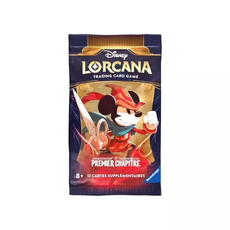 TCG Lorcana - Chapitre 1 : Booster 12 cartes - En quête de jeux TCG Lorcana - Chapitre 1 : Booster 12 cartes - En quête de jeux