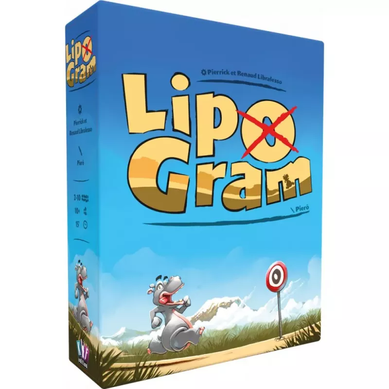 Jeu d'ambiance/réflexion Lipogram - En quête de jeux