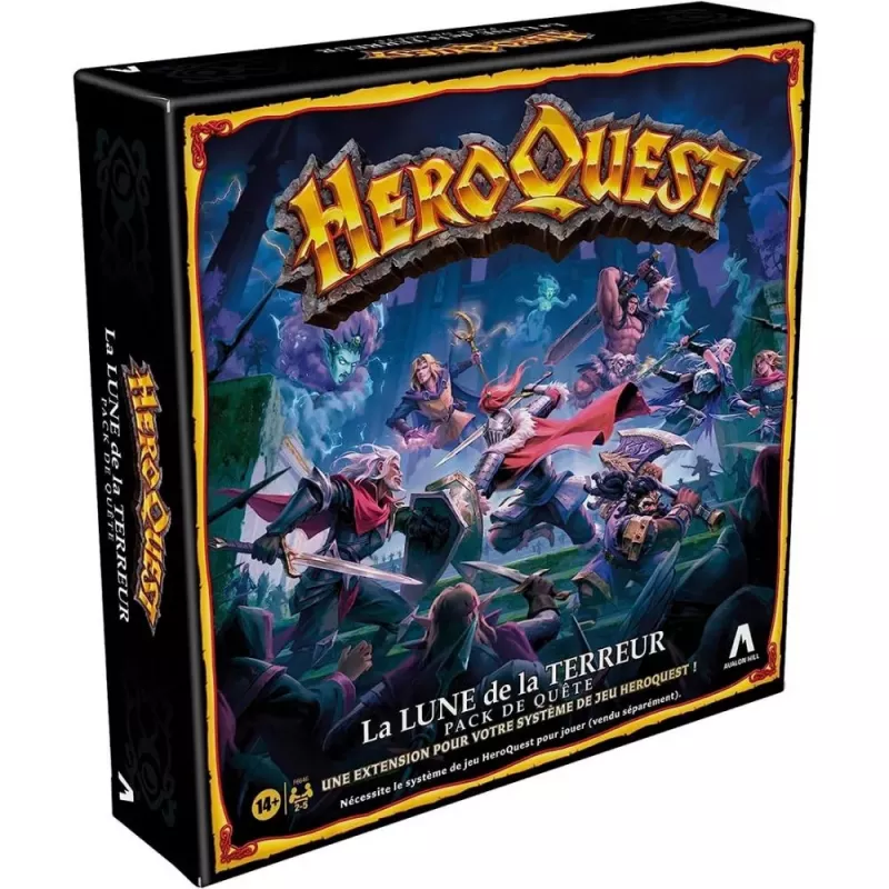 Extension HeroQuest - La lune de la terreur - En quête de jeux