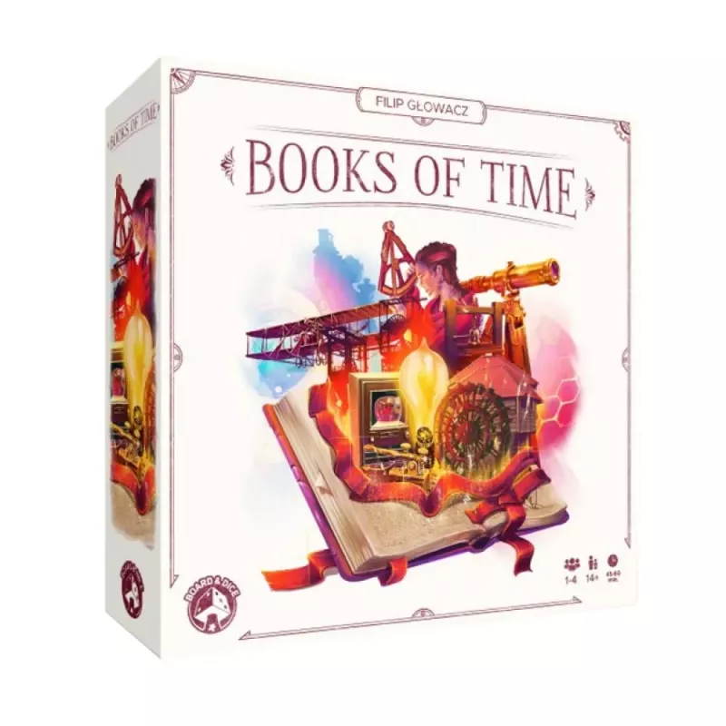 Jeu de gestion/collection Books of time - En quête de jeux