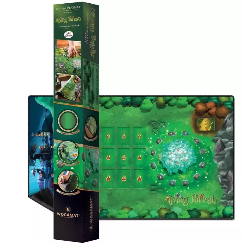 Tapis de jeu pour Living Forest - En quête de jeux