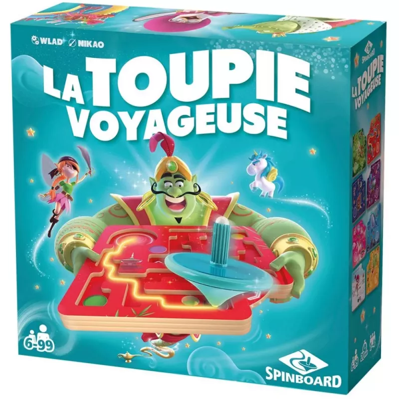 Jeu d'adresse La toupie voyageuse - En quête de jeux