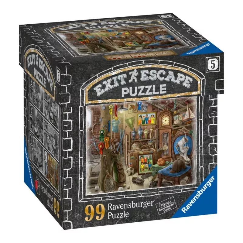 Exit Escape Puzzle - Le grenier du manoir - En quête de jeux