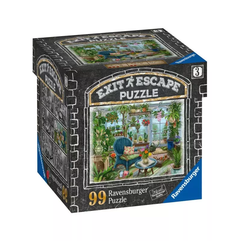 Exit Escape Puzzle - Le jardin du manoir - En quête de jeux