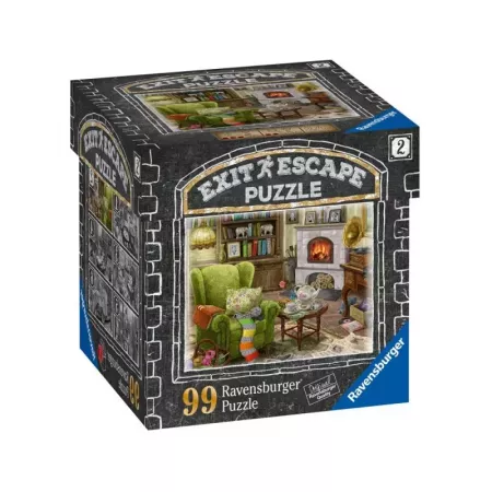 Exit Escape Puzzle - Le salon du manoir - En quête de jeux