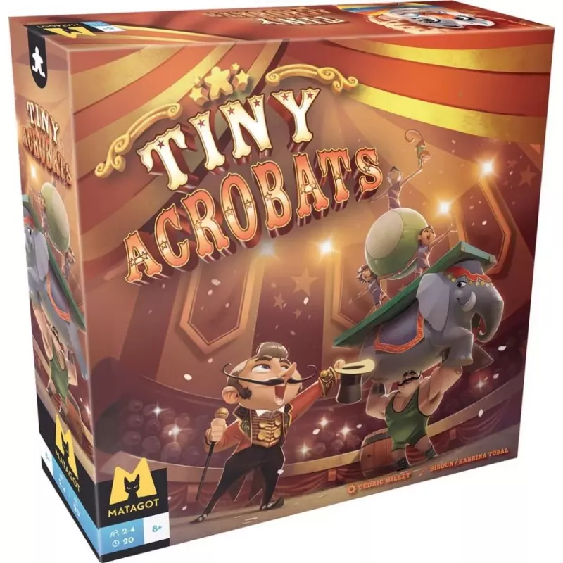 Jeu de dexterité/ambiance Tiny Acrobats - En quête de jeux Jeu de dexterité/ambiance Tiny Acrobats - En quête de jeux