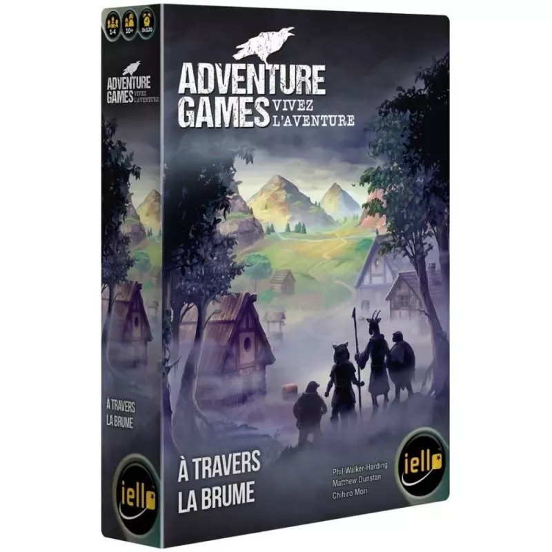 Jeu d'aventure coopératif Adventure Games : A travers la brume - En quête de jeux