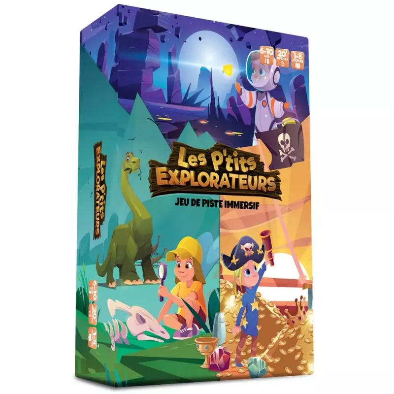 Jeu de chasse au trésor - Les p'tits explorateurs - En quête de jeux