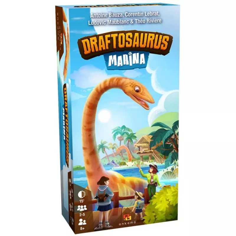 Extension pour le jeu Draftosaurus - Marina - En quête de jeux