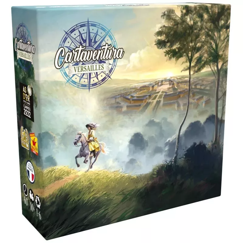 Jeu de collection de cartes - Cartaventure : Versailles - En quête de jeux