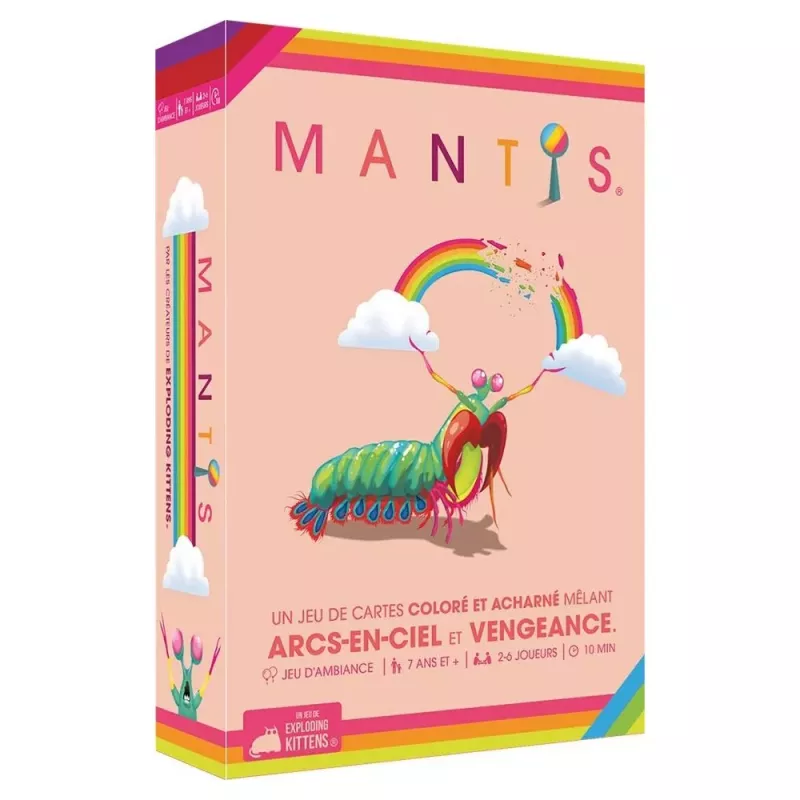 Jeu de cartes/ambiance Mantis - En quête de jeux Jeu de cartes/ambiance Mantis - En quête de jeux