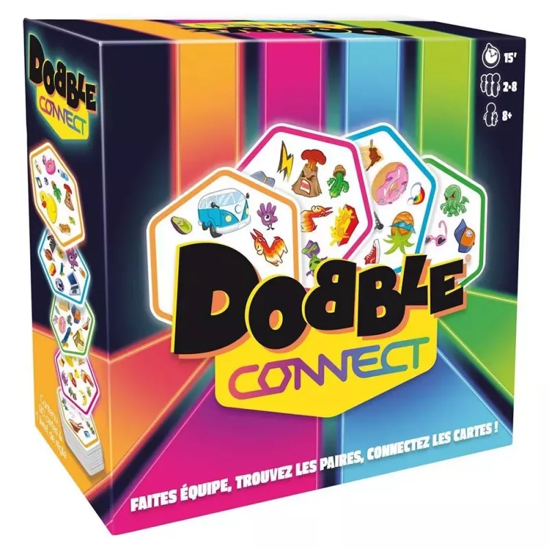Jeu d'ambiance - Dobble : Connect - En quête de jeux