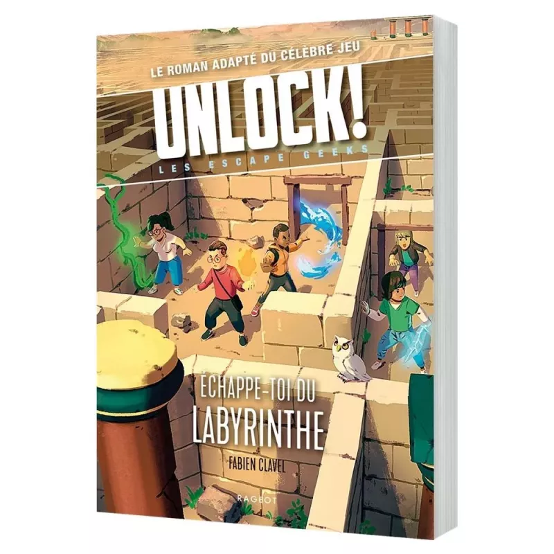 Jeu d'escape game - Unlock! Escape Geeks T5 : Échappe-toi du labyrinthe - En quête de jeux
