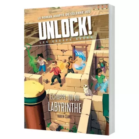 Jeu d'escape game - Unlock! Escape Geeks T5 : Échappe-toi du labyrinthe - En quête de jeux