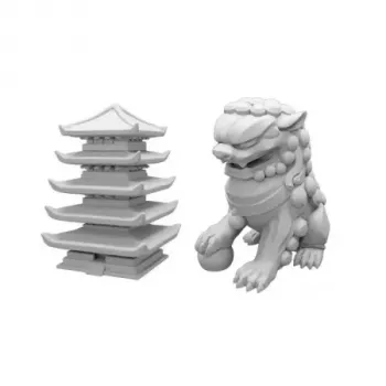 Shogun no Katana - Pack Pagode & Komainu