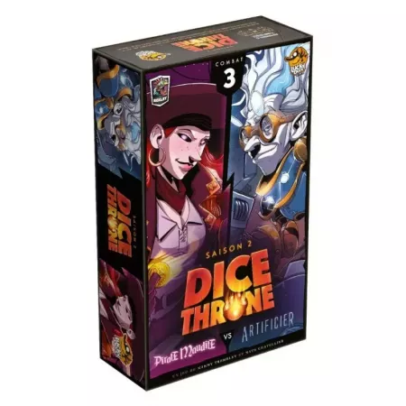 Dice Throne Saison 2 - Artificier vs Pirate Maudite