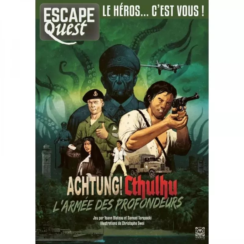 Escape Quest - Tome 11 : Achtung - Cthulhu l'armée des profondeurs ! - En Quête de Jeux