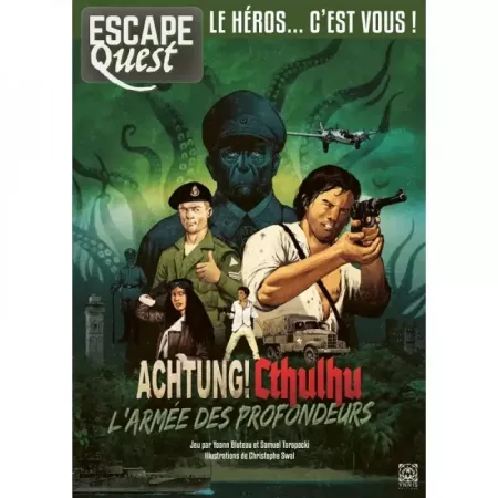 Escape Quest - Tome 11 : Achtung - Cthulhu l'armée des profondeurs ! - En Quête de Jeux