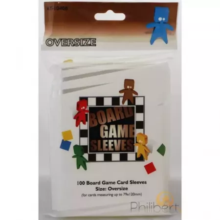 Board Game Sleeves - Oversize - 79x120mm (x100)
