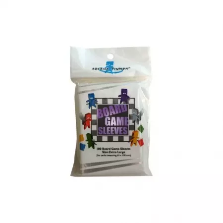 Board Game Sleeves - Extra Large - 65x100mm (x100)