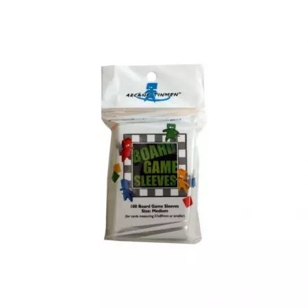 Board Game Sleeves - Medium - 57x89mm (x100)