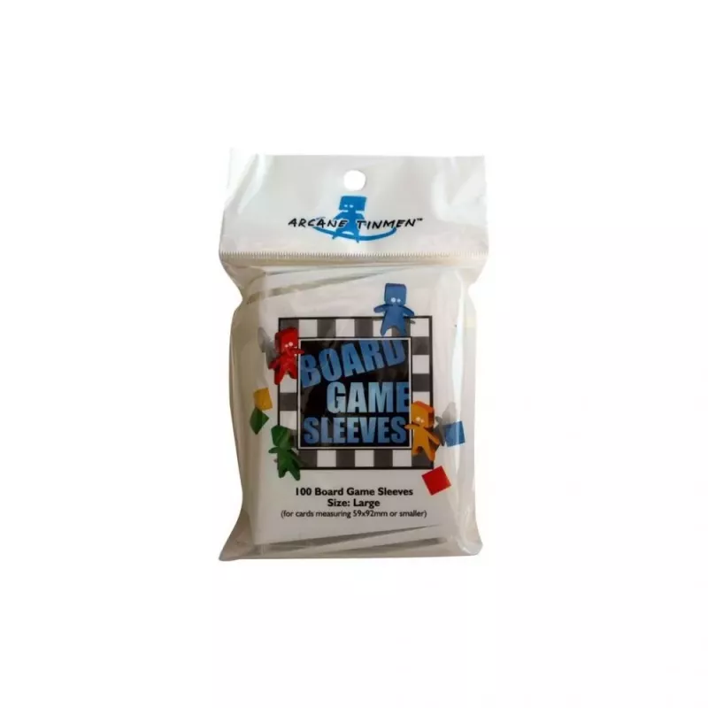 Board Game Sleeves - Large - 59x92mm (x100) Board Game Sleeves - Large - 59x92mm (x100)