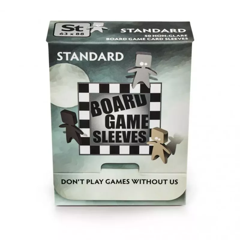 Board Game Sleeves - Standard - 63x88mm (x50) Board Game Sleeves - Standard - 63x88mm (x50)