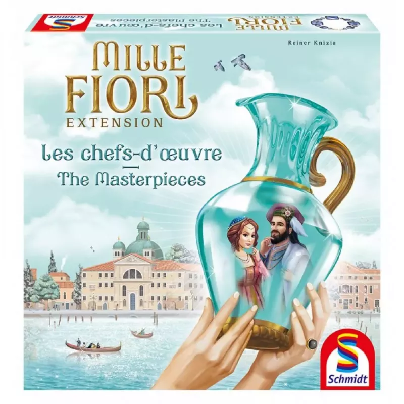 Extension Chefs-d'oeuvre pour le jeu Mille Fiori - En Quête de Jeux