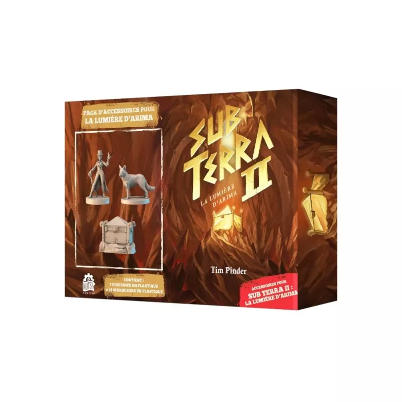 Jeu de survie Sub Terra 2 - Pack de figurines : La lumière d'Arima - En quête de jeux