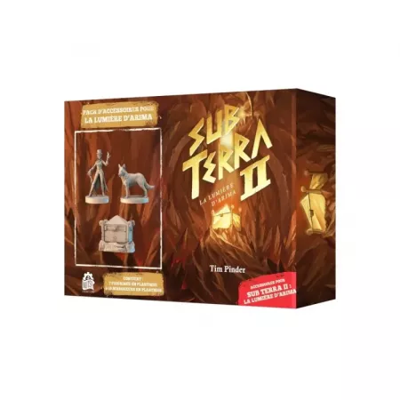 Jeu de survie Sub Terra 2 - Pack de figurines : La lumière d'Arima - En quête de jeux