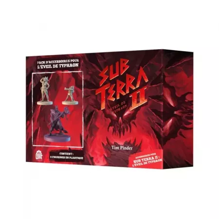 Jeu de survie Sub Terra 2 - Pack de figurines : L'éveil de Typhaon - En quête de jeux