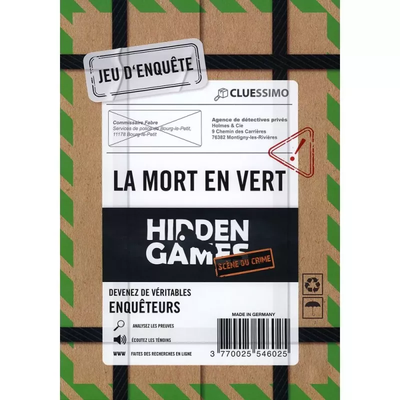 Hidden Games : La mort en vert - En quête de jeux