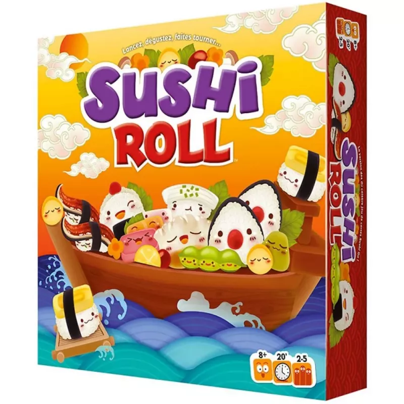 Sushi Roll - La version "dés" du célèbre jeu de cartes - En Quête de Jeux