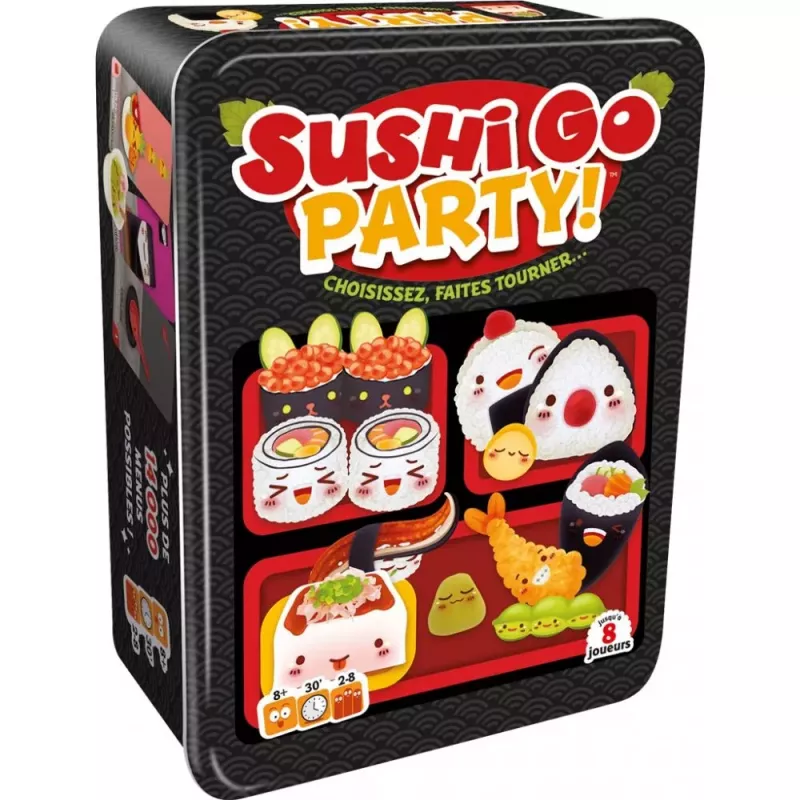 Sushi Go Party ! La version étendue de Sushi Go ! - En Quête de Jeux...