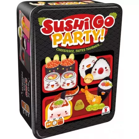Sushi Go Party ! La version étendue de Sushi Go ! - En Quête de Jeux...
