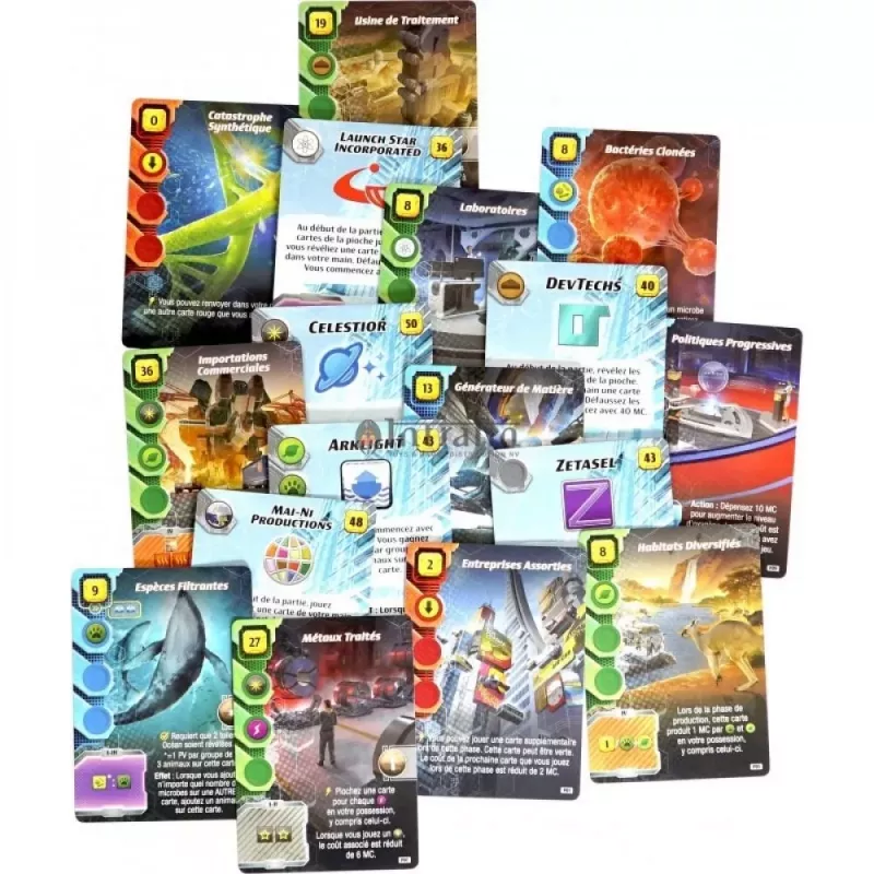 Cartes Promo pack 1 - Terraforming Mars expédition Ares.