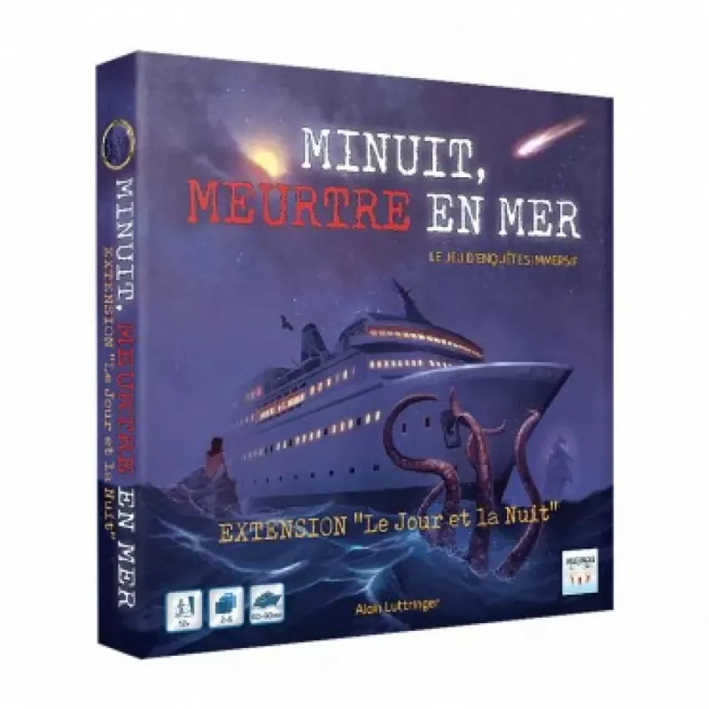 Minuit, Meurtre en Mer - Extension "Le Jour et la Nuit" - En Quête de Jeux Minuit, Meurtre en Mer - Extension "Le Jour et la Nuit" - En Quête de Jeux