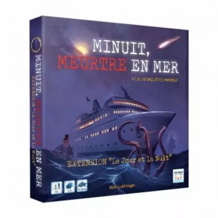 Minuit, Meurtre en Mer - Extension "Le Jour et la Nuit" - En Quête de Jeux