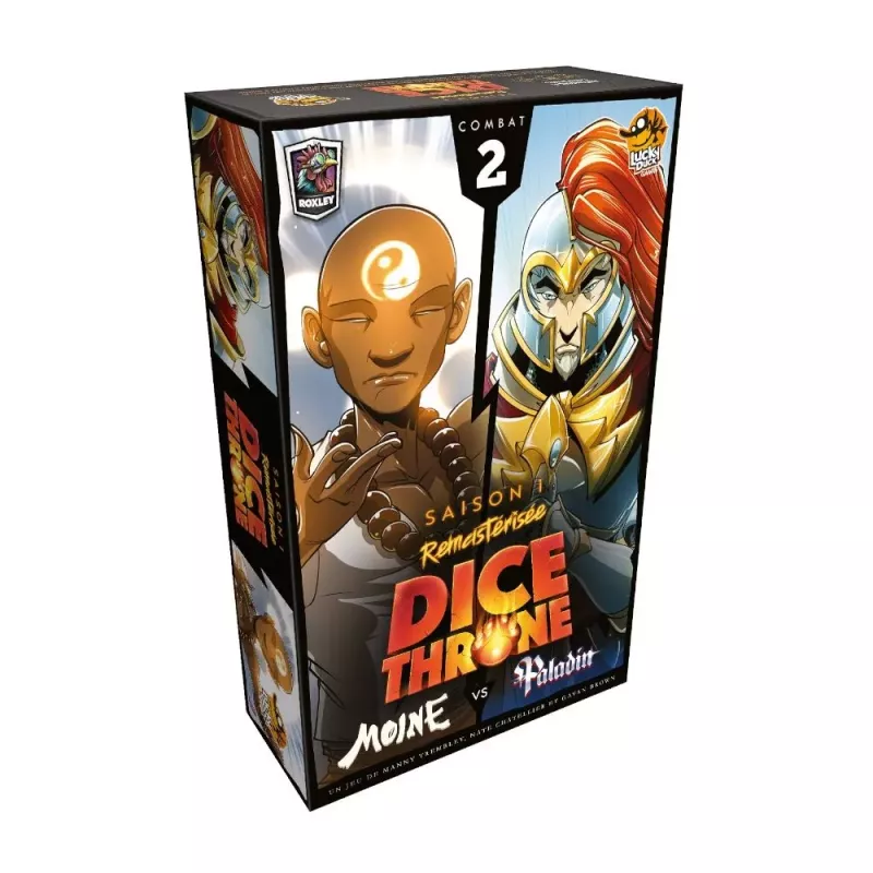 Dice Throne : Saison 1 - Moine VS Paladin Dice Throne : Saison 1 - Moine VS Paladin