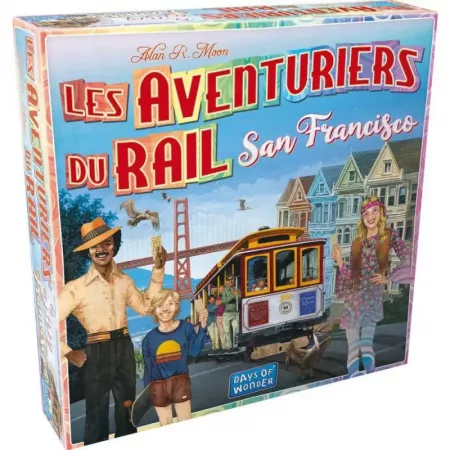Les Aventuriers du Rail - San Francisco - En Quête de jeux