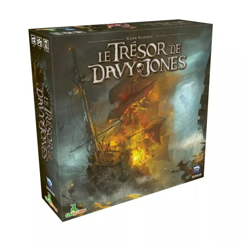 Jeu coopératif - Le trésor de Davy jones - EN quête de jeux
