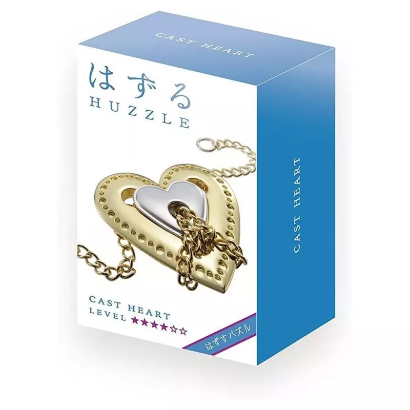Casse-tête Huzzle modèle Heart - En quête de jeux Casse-tête Huzzle modèle Heart - En quête de jeux