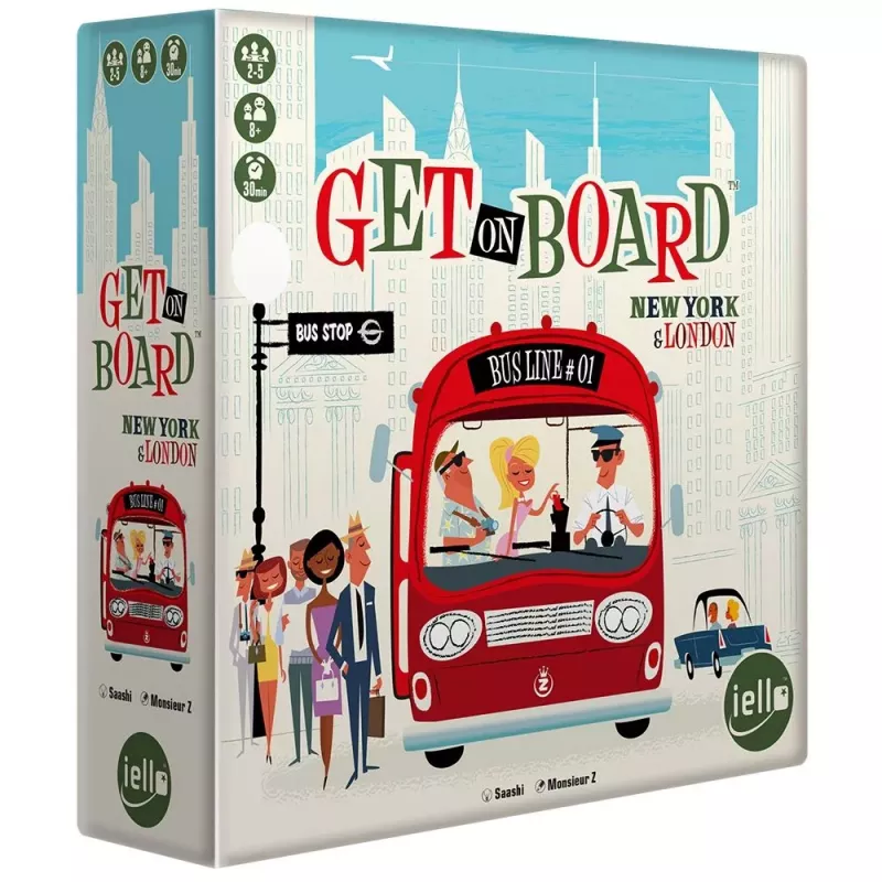Get on Board - New York & London - En Quête de Jeux