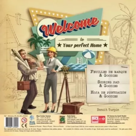 Welcome (pack de feuille) - En quête de jeux