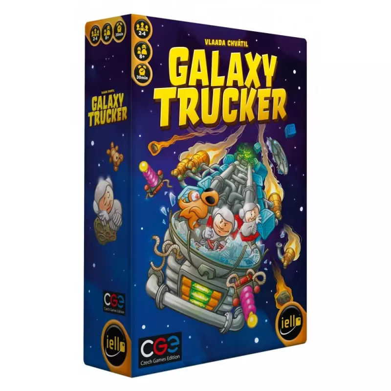 Jeu de placement de tuiles - Galaxy Trucker - En quête de jeux